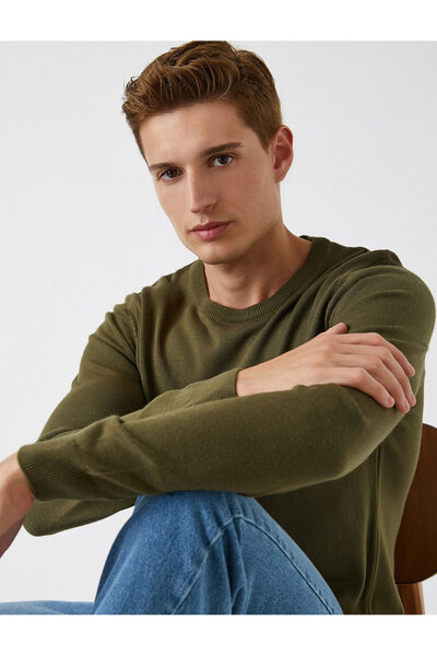 Koton Pulover basic cu guler rotund