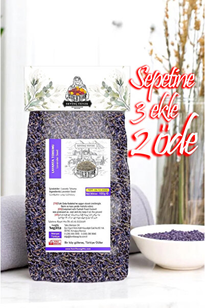 Organik Teyze Sevinç Teyze Lavanta, Lavandula angustifolia, Lavender 100g