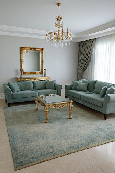 HALI SARAY CONCEPT premium ipek bambu sık dokuma parıltılı muhteşem halı