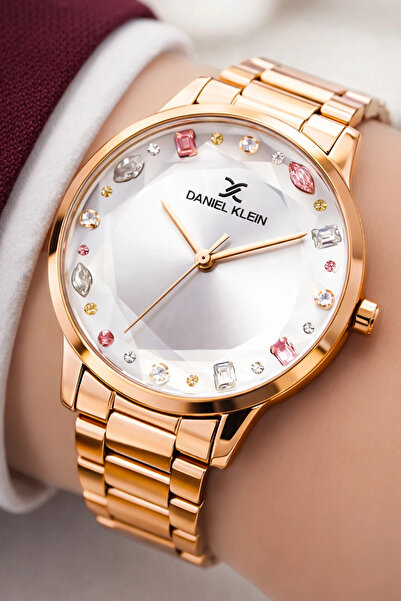 Daniel Klein Kadın Kol Saati Rose Gold Renk Çelik Kordon&kasa Dke.1.10130.3 S...