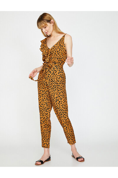 Koton Pantaloni cravați în talie