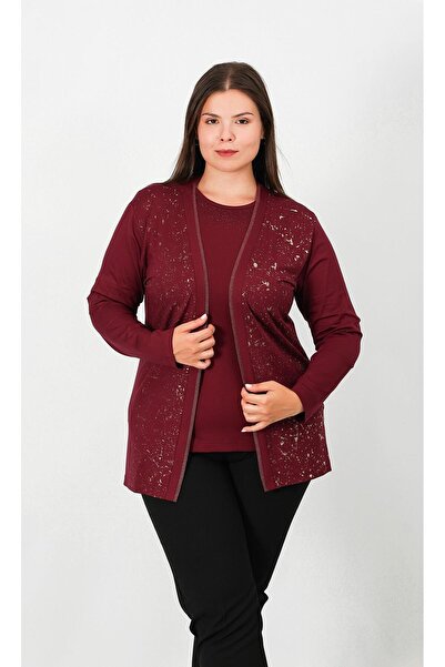 Lanze Thin Suit with Short-Sleeved Blouse Inside and Jacket 5200t