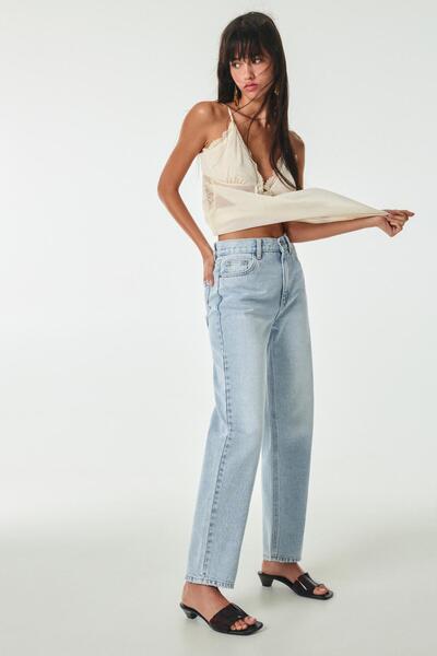 Pull & Bear Basic mom jean