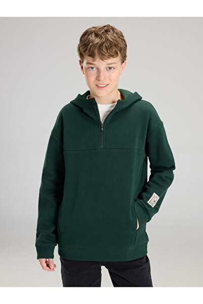 LC Waikiki New Season Hooded Boys' Sweatshirt