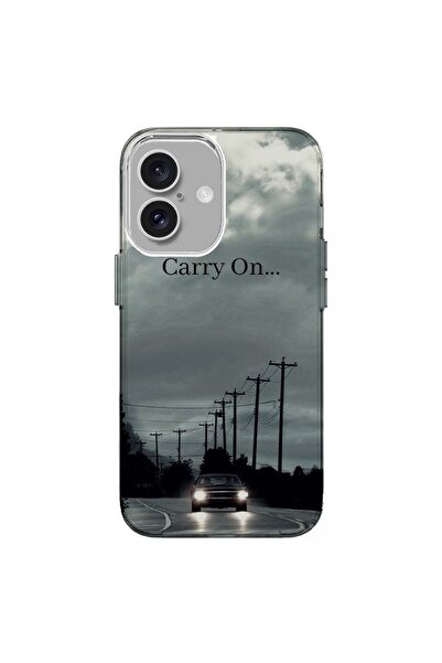 Turkuaz iPhone 15 Pro Compatible Carry on Designed Luxury Silicone Case