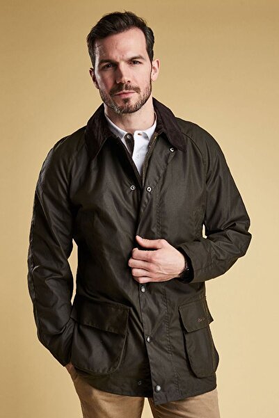 Barbour Bristol Yağlı Ceket Ol71 Olive