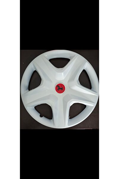 Universal 16" Renault Fluence Uyumlu Beyaz Jant Kapağı 4'lü Takım Amblem Hediyeli