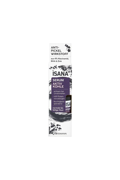 ISANA Serum Aktif Kömür 30 ml