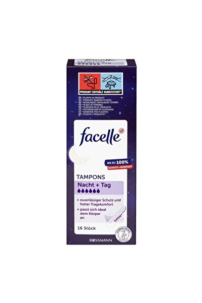Facelle Tampon Gece 16'lı