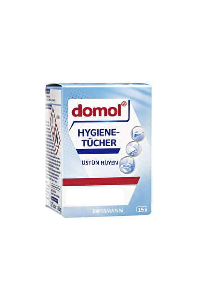 DOMOL Hijyen Sağlayıcı Bez 15'li Paket