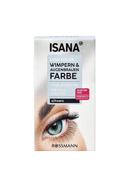 ISANA Lash Color Kaş ve Kirpik Boyası Siyah 10 ml
