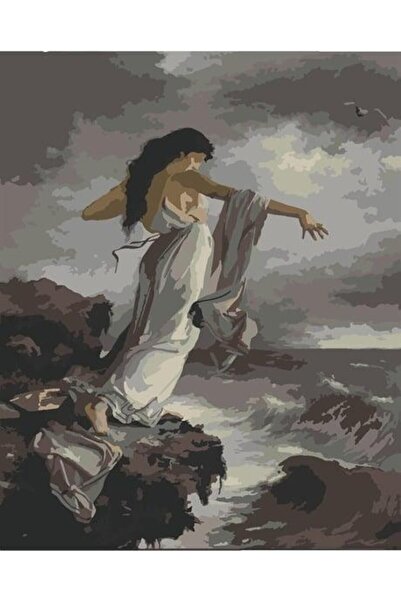 wombhobby Tanrıçanın Aşkı Sayılarla Boyama Seti 40x50 Cm Çerçeveli (Kasnağa )...