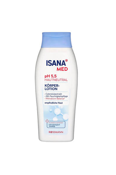 ISANA Vücut Losyonu Ph 5.5 Kuru Ciltleriçin