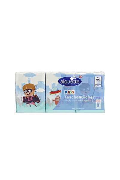 alouette Tissue Paper For Kids, 4 Layers 8*6 Pieces