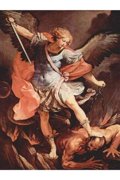 wombhobby İlahi Adalet Sayılarla Boyama Seti 40x 50 cm( Tuval Şasesine Gerili)