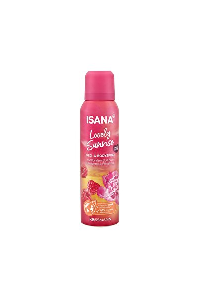 ISANA Deodorant & Vücut Spreyi Lovely Sunrise 150 ml