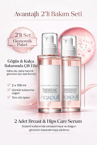NQX PULL Göğüs Büyütmeye ,dikleştirmeye A.f.r.o.d.i.z.y.a.k. Seanslı Yardımcı Bakım Serumu