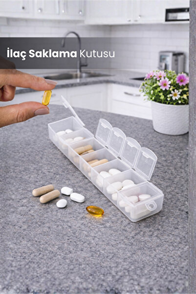 Orvila Тижнева щоденна вітамінна таблетка Лікарська скринька для зберігання