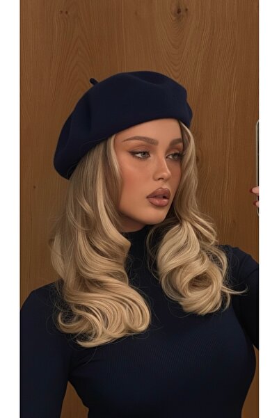 Goldmine Pictor francez australian beretă din pâslă de lână bleumarin