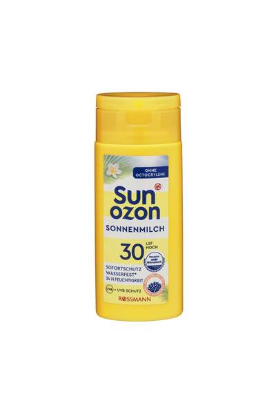 SunOzon Güneş Sütü SPF 30 Seyahat Boy Hassas Ciltler İçin 50 ml