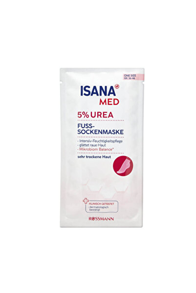 ISANA Med Çorap Ayak Maskesi %5 Üre