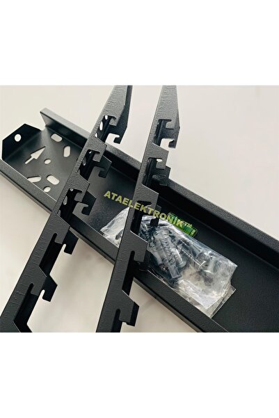 VONTECH Ataelektronik GRİ KALIN METAL 65" Inch Inç 165 Ekran 4k Hd Tv Televizyon Askı Aparatı