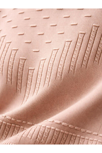 TEK Ποδήλατο Στρογγυλή λαιμόκοψη Μητρική Μπλούζα / Πούδρα