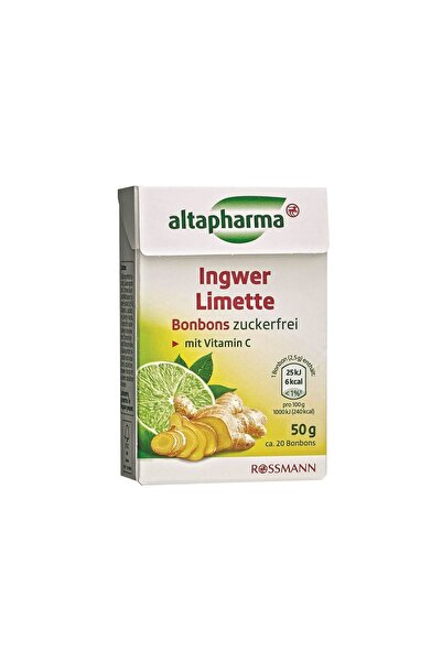 Altapharma Bonbon Limon Aromalı Zencefil 50 gr