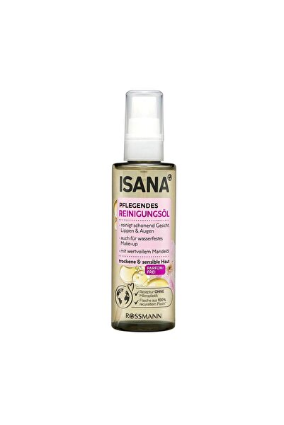 ISANA Yüz Temizleme Yağı Parfümsüz Kuru Ve Hassas Ciltler Için 100 Ml