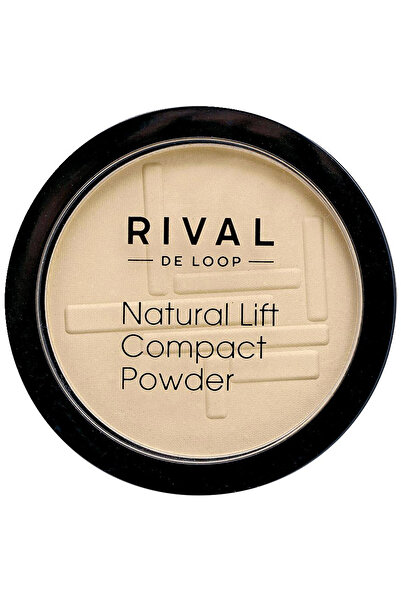 Rival De Loop Natural Lift Compact No: 1 Alabaster 10 g Pudra