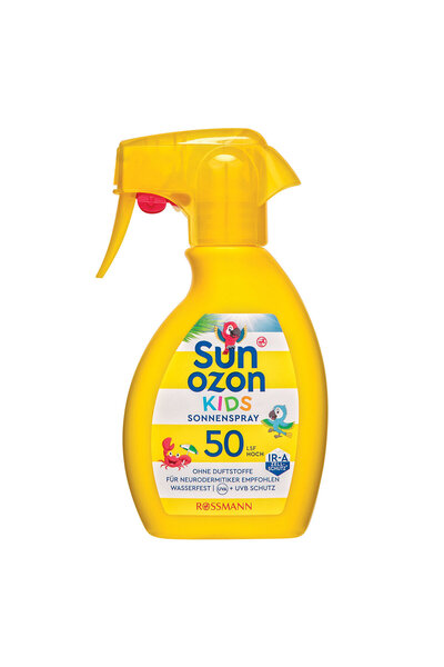 SunOzon Güneş Koruyucu Sprey Spf 50 Çocuklara Özel 250 Ml