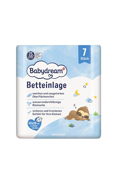 BABYDREAM Bebek Yatak Alezi 60x90 cm 7'li