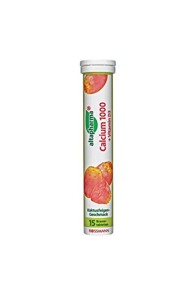 Altapharma Supplement Food Effervescent Containing Calcium+vitamin D3