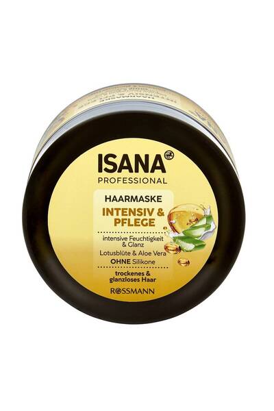 ISANA Professional Nemlendirici ve Yoğun Bakım Saç Maskesi Kuru ve Cansız Saçlar İçin, 250 ml