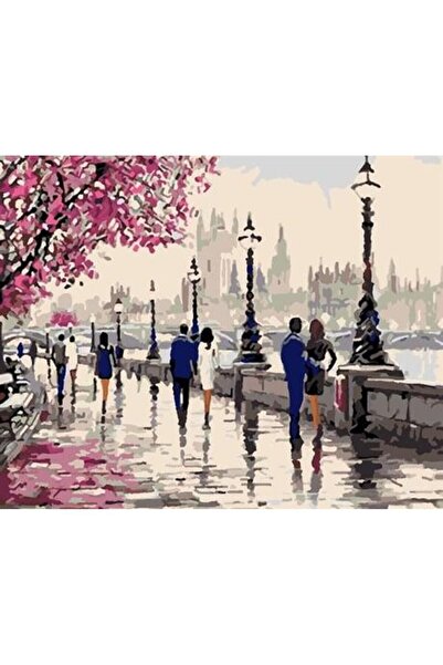 wombhobby Pempe Sonbahar Sayılarla Boyama Seti 80x100 Cm Çerçevesiz RULO ( Ka...