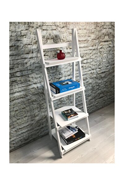 Boss Group Çiçeklik Havluluk 4 Bölmeli Raf Ve Kitaplık Çok Amaçlı Banyo Havluluk Standı Düzenleyici