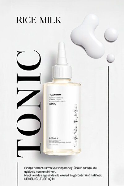 NQX PULL Rice Milk Tonik Pirinç Özlü Aydınlatıcı Leke Karşıtı Cilt Tonu Eşitl...