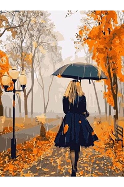 wombhobby Yalnızlık Senfonisi Sayılarla Boyama Seti 80x100 cm ( Tuval Şasesin...