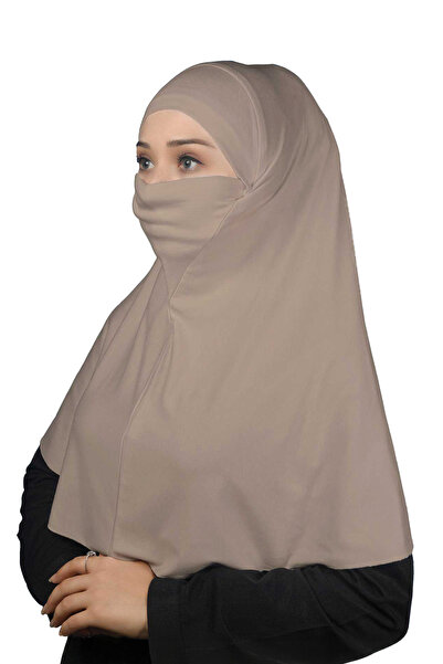 Altobeh Έτοιμο τουρμπάνι με πέπλο πρακτικό κασκόλ Hijab Nikapli Hijab - Σουφλ...