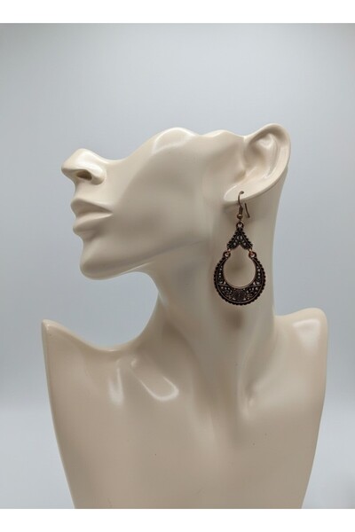 Cash Trade أقراط متدلية عصرية بتصميم عتيق