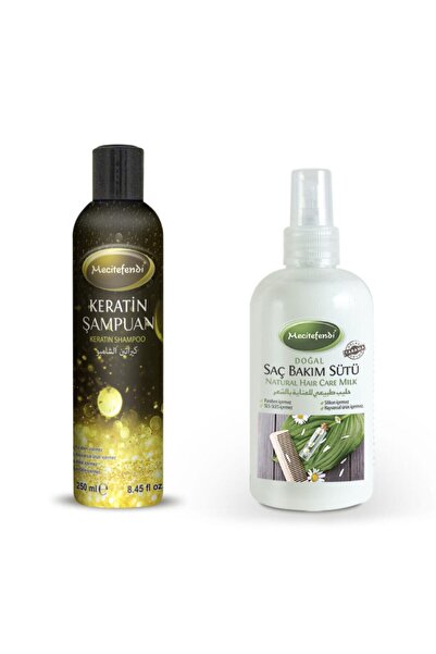 Mecitefendi Keratin Şampuan + Saç Sütü Set