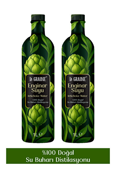 LA GRAINE Enginar Suyu 1 Lt (2 Adet)