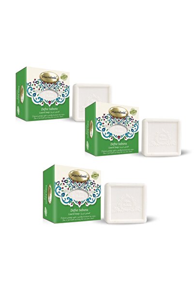 Mecitefendi صابون الغار 150 جرام 3 قطع