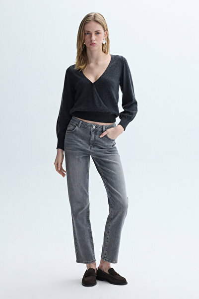 Mudo بنطال جينز نحيف ومستقيم