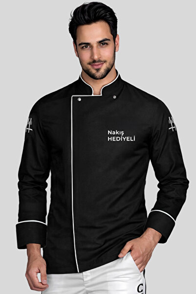 Üniformanya İsim Hediyeli Aşçı Ceketi Aşçı Ceketleri Şef Ceketi Aşçı Kıyafetl...