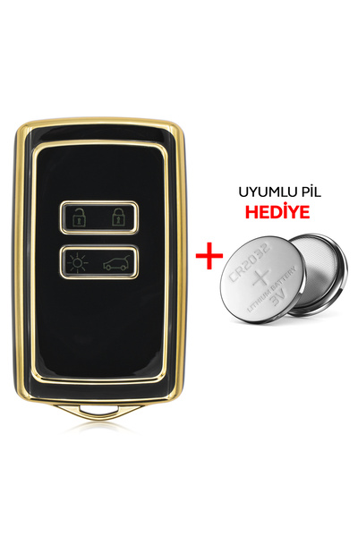 Rem Anahtar Oto Elektronik Anahtar حافظة مفاتيح نانو ذكية من Clio5 Megane4 Ta...