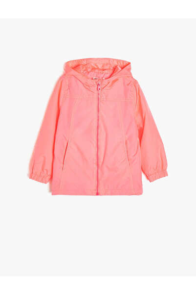 Koton Κοριτσίστικο Ροζ Παλτό 9YKG27306OW