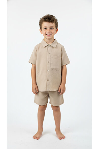 Booni Jooni Linen Shorts Set
