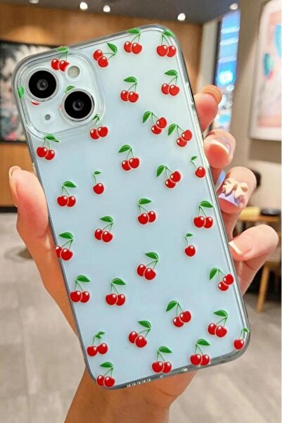 3GEN CASE İphone 15 Plus-İphone 14 Plus Uyumlu Desenli Şeffaf Silikon Kılıf