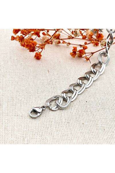 Siya Silver سوار مجوهرات نموذج درب التبانة - ستانلس ستيل